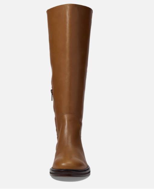 Madewell The Drumgold Boot Extended Calf Sepia Leather, US 10.5 -NN039-MSRP $298