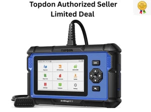 2026 TOPDON AD600S OBD2 Scanner Engine ABS SRS SAS AT TPMS EPB Diagnostic Tool